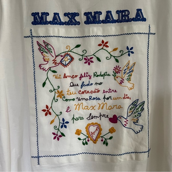 Max Mara Embroidered Tee - Picture 2 of 4